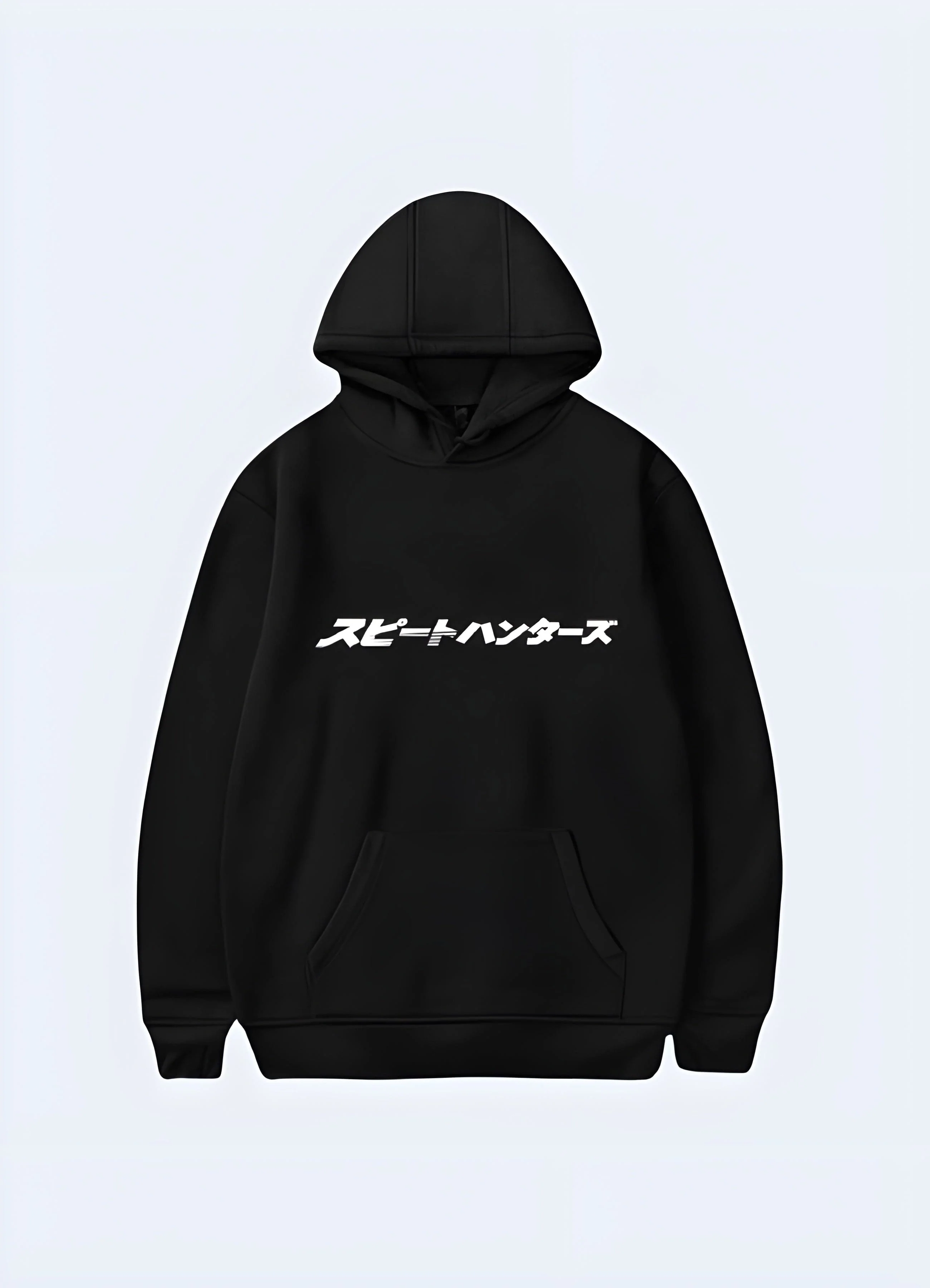 Black Japanese Hoodie