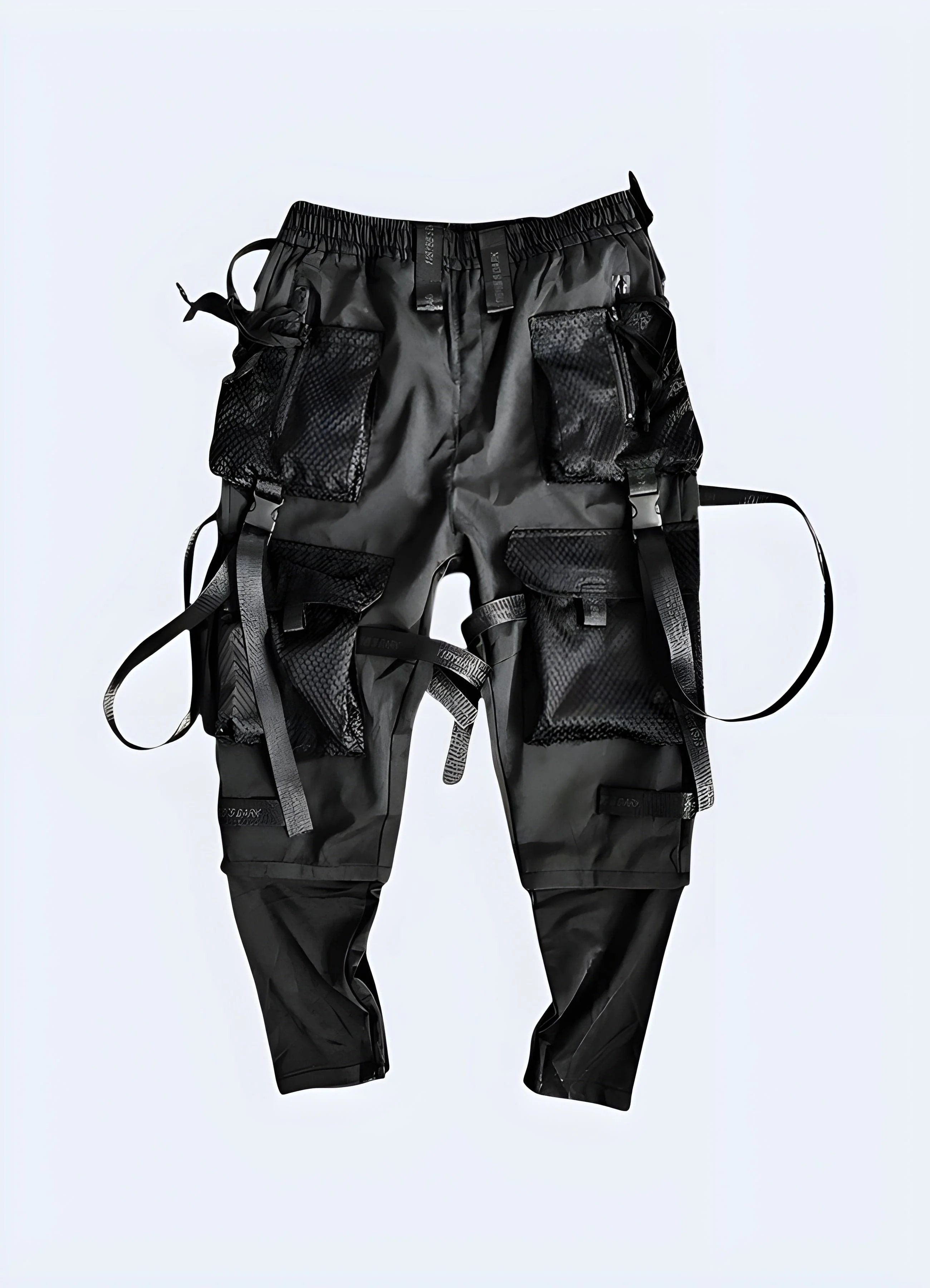 Black Streetwear Pants - Image 3
