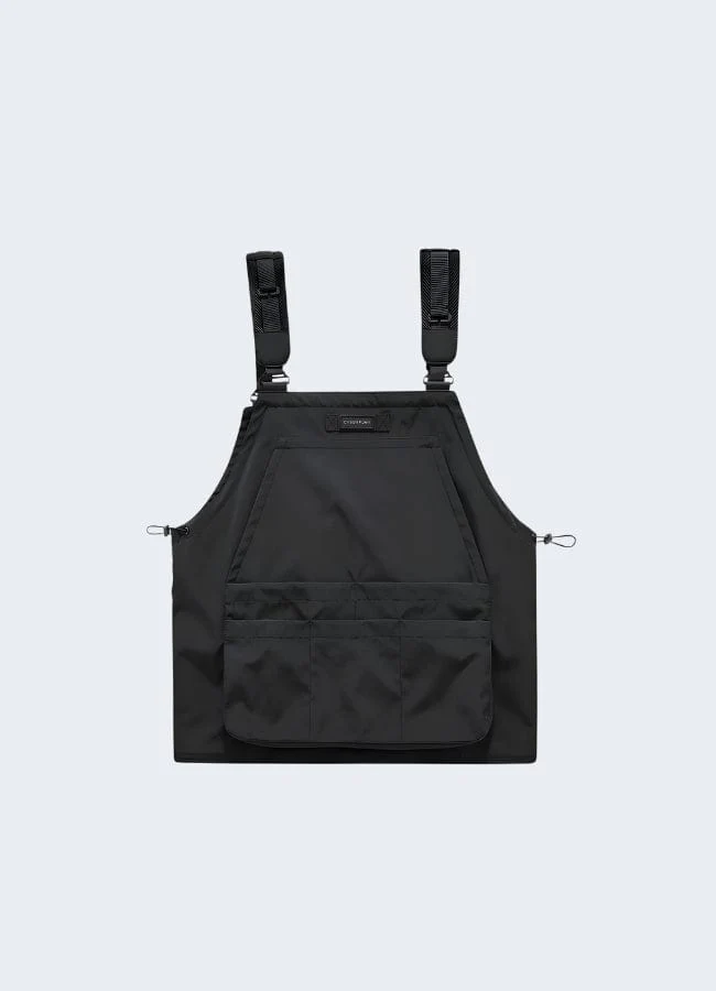 Black Tactical Vest Streetwear - Image 2