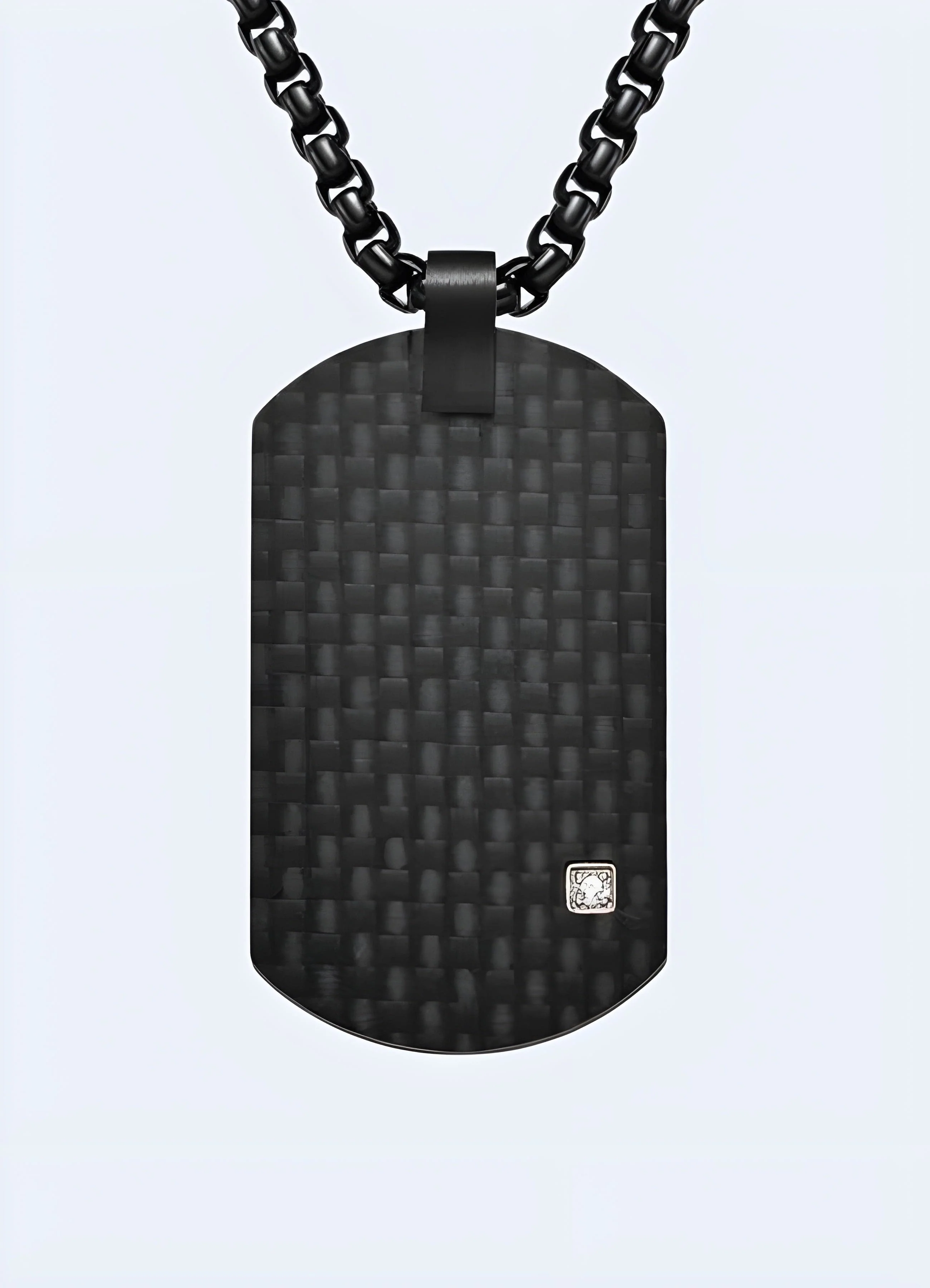 Carbon Fiber Techwear Pendant