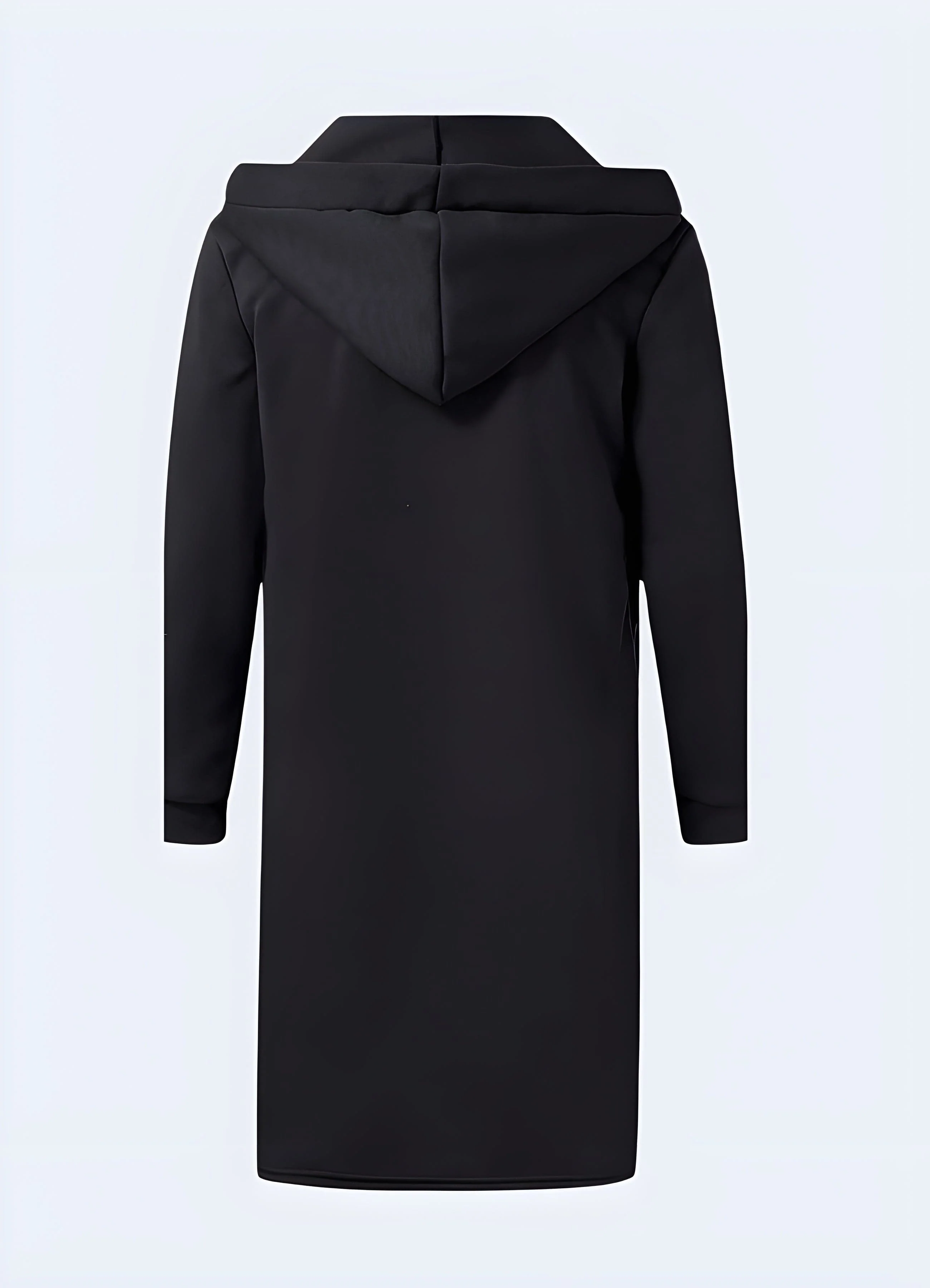 Elongated Cyberpunk Hooded Cloak - Image 3