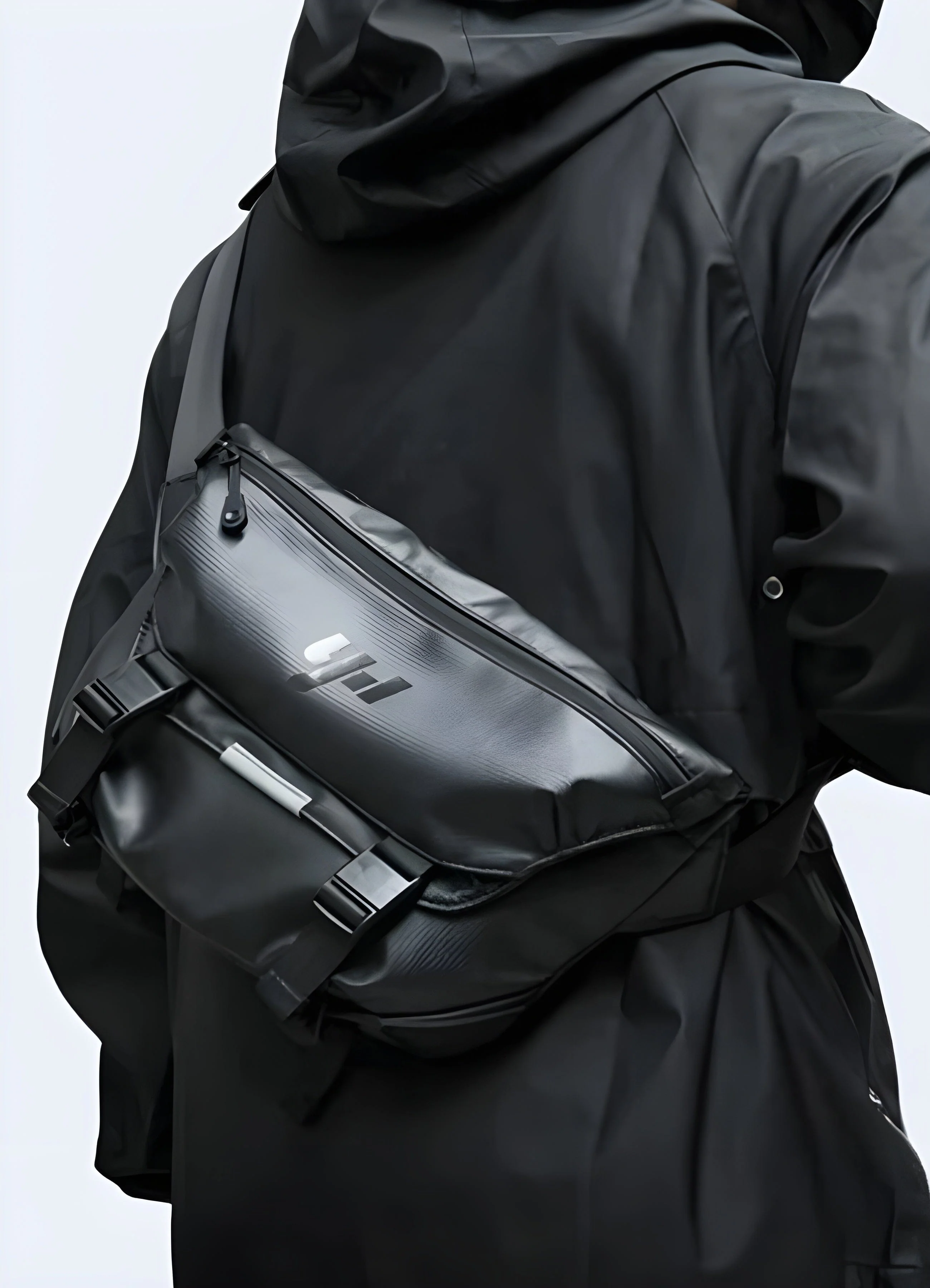 Japanese Techwear Crossbody Bag - Image 3