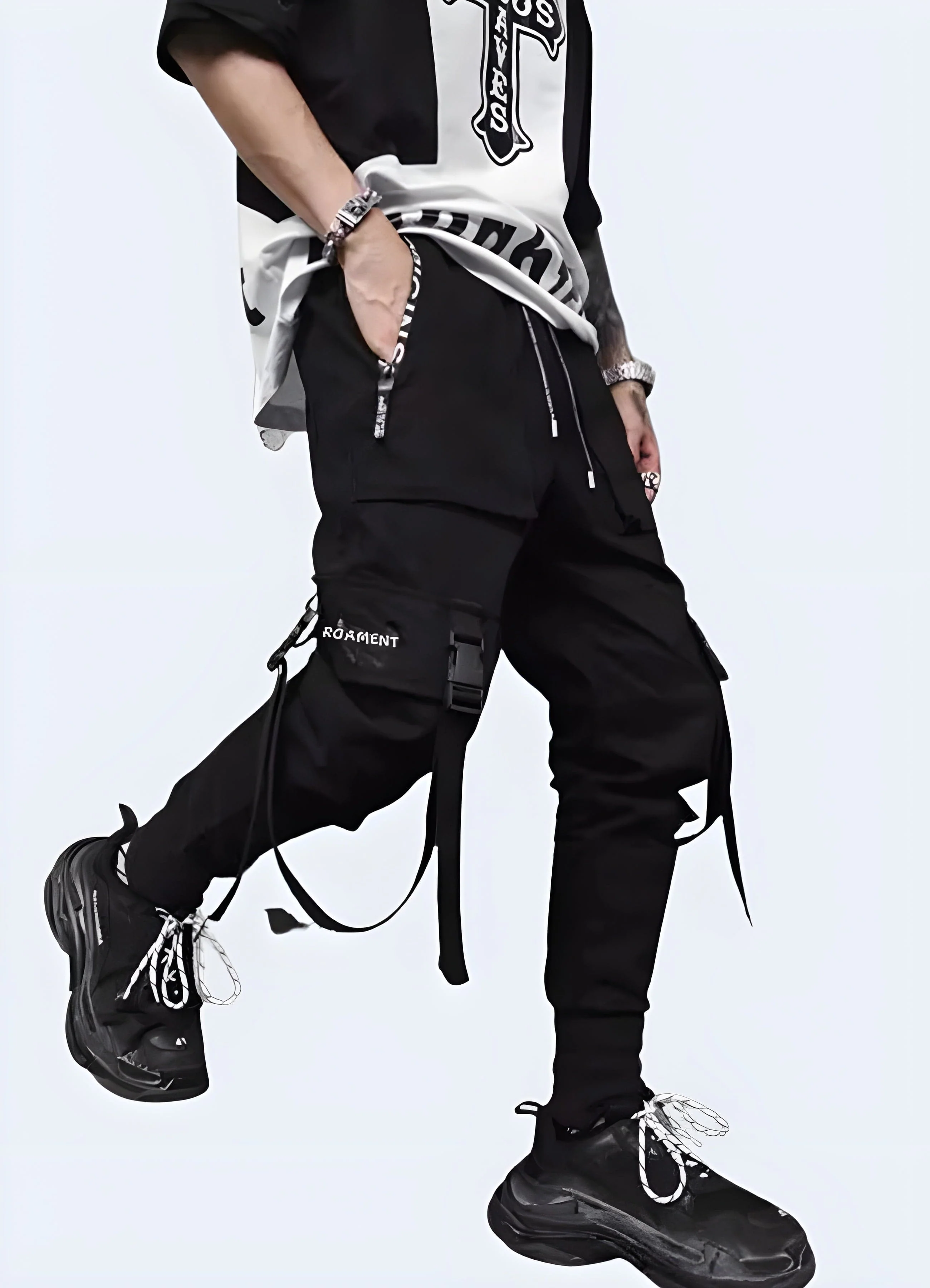 Korean Streetwear Pants - Image 3