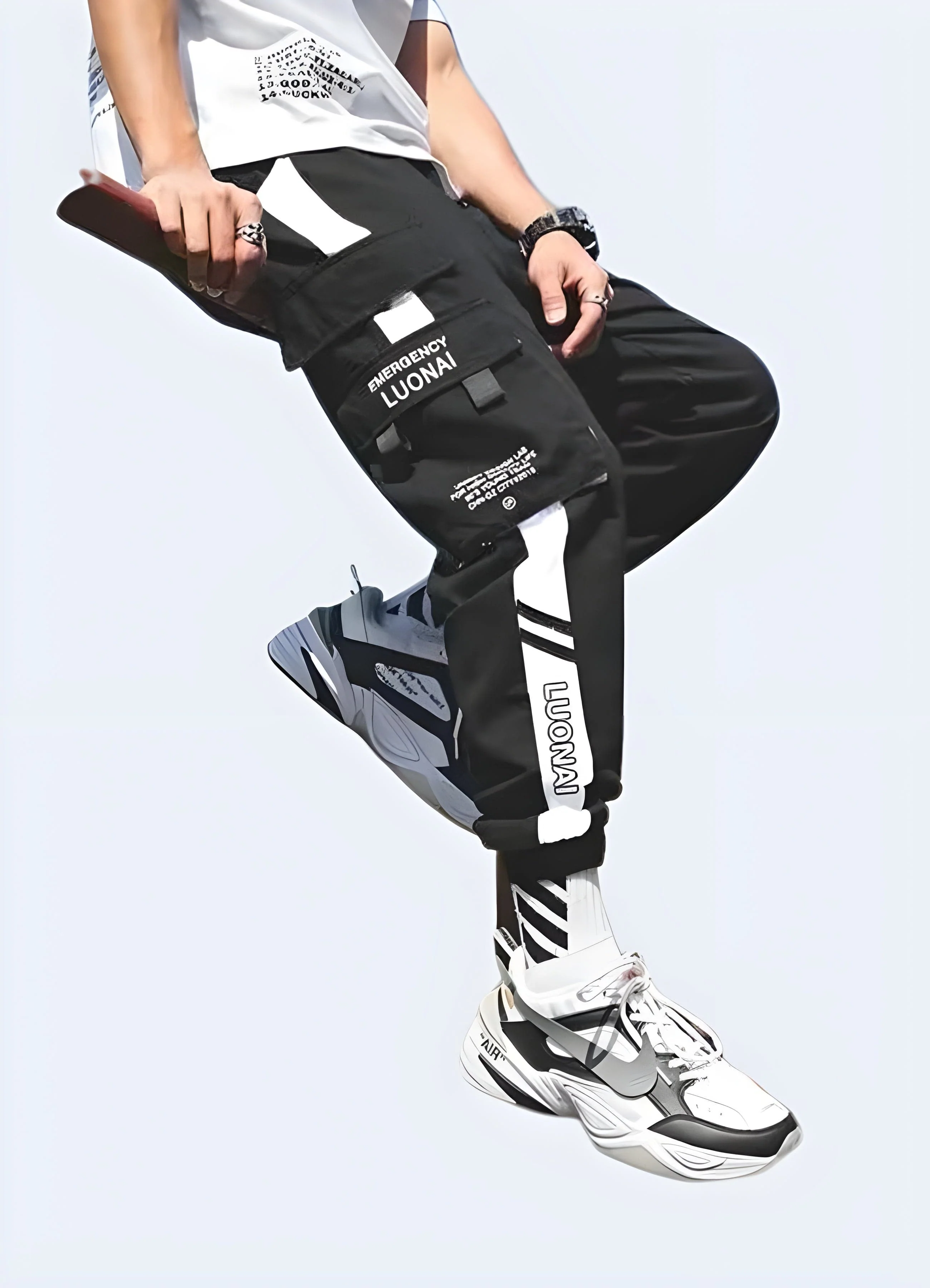 Purple Techwear Pants - Image 4