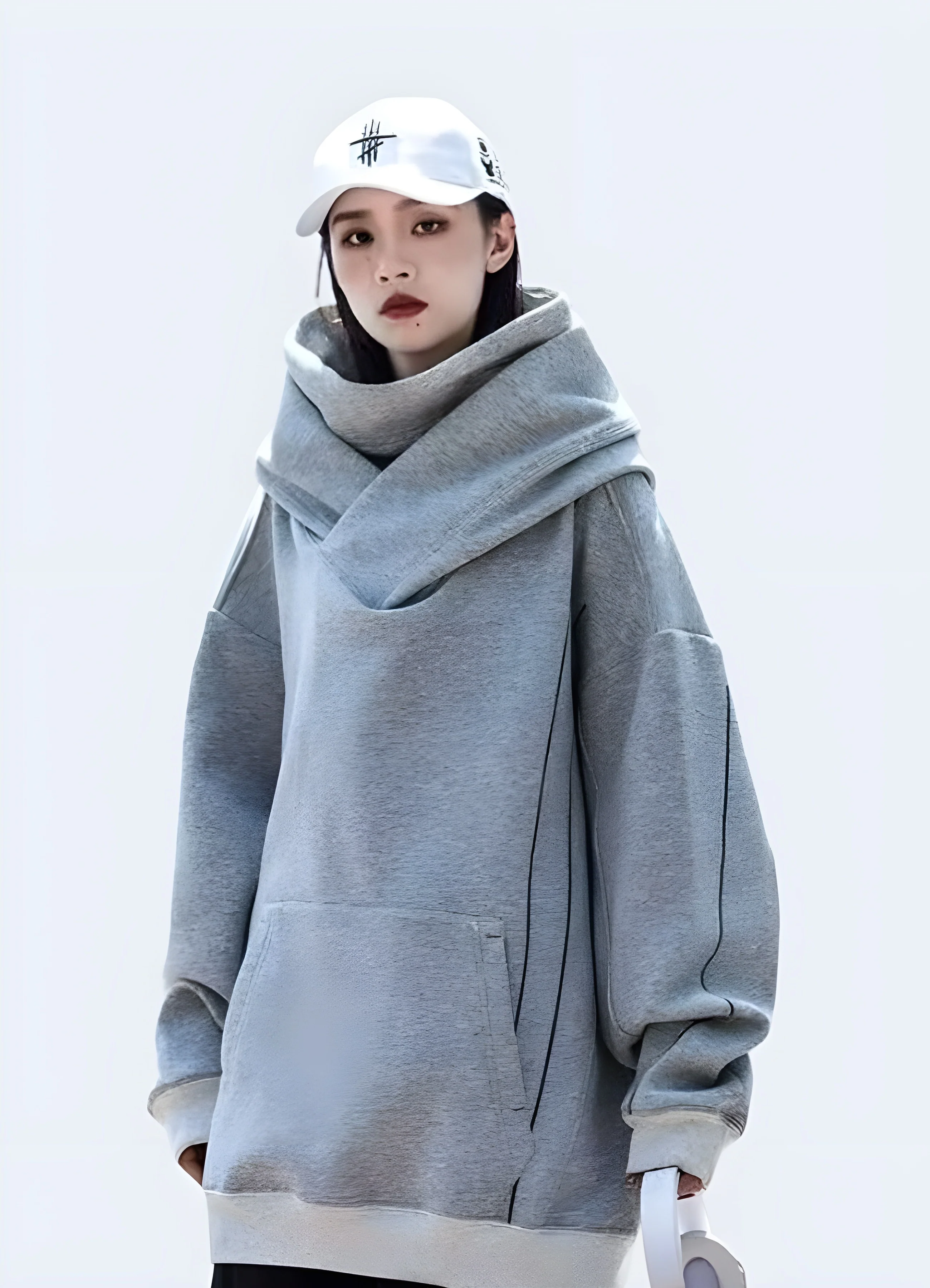 Techwear Oversize Women Hoodie - Image 5