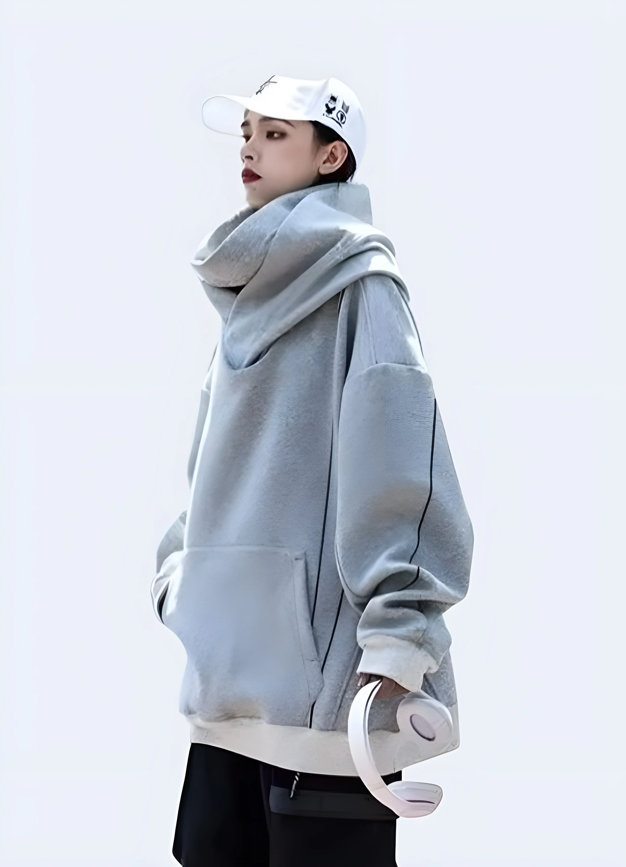 Techwear Oversize Women Hoodie - Image 6
