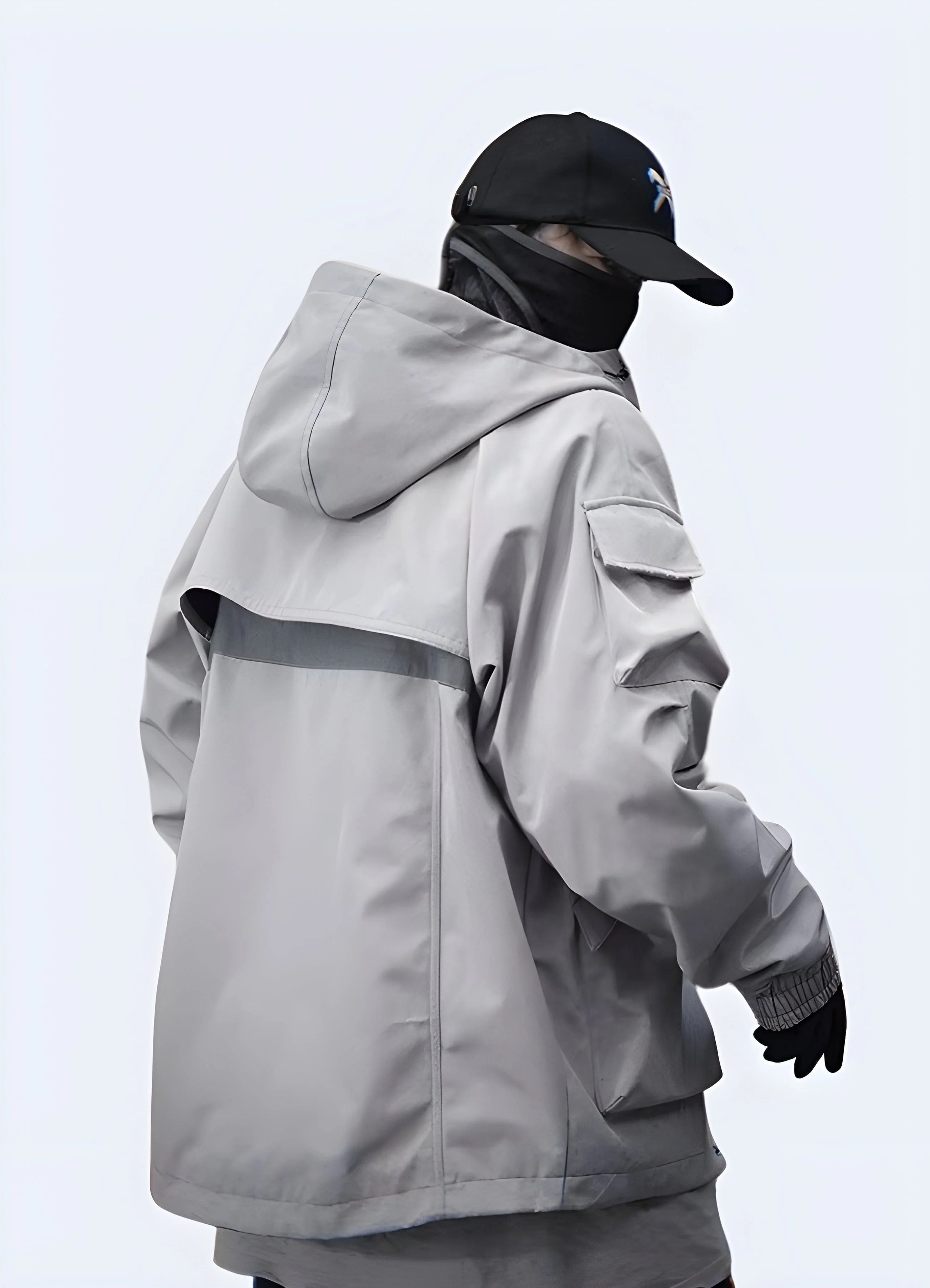 White Streetwear Jacket - Image 3